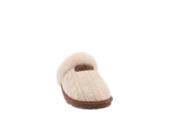 Bearpaw Womens Effie Slipper - Natural 9 Bearpaw Womens Effie Slipper - Natural -Best Shoes Specialty Store US 01 100213 02