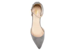 Journee Collection Womens Arkie Pump - Grey -Best Shoes Specialty Store US 01 102158 05