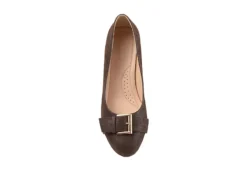 Journee Collection Womens Graysn Wedge Pump - Brown -Best Shoes Specialty Store US 01 102243 05