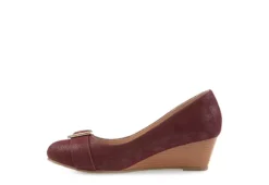 Journee Collection Womens Graysn Pump - Wine -Best Shoes Specialty Store US 01 102246 03