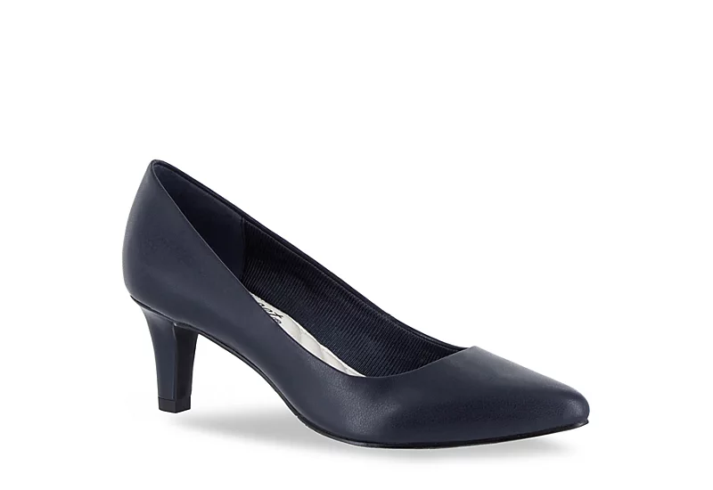 Easy Street Womens Pointe - Navy 1 Easy Street Womens Pointe - Navy