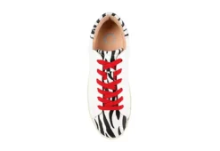 Journee Collection Womens Erica Sneaker - Zebra -Best Shoes Specialty Store US 01 103115 05