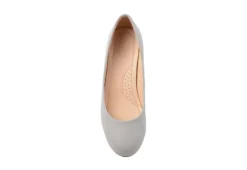 Journee Collection Womens Saar Pump - Grey -Best Shoes Specialty Store US 01 103355 05