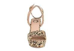 Journee Collection Womens Nairri Platform Sandal - Leopard -Best Shoes Specialty Store US 01 103510 02