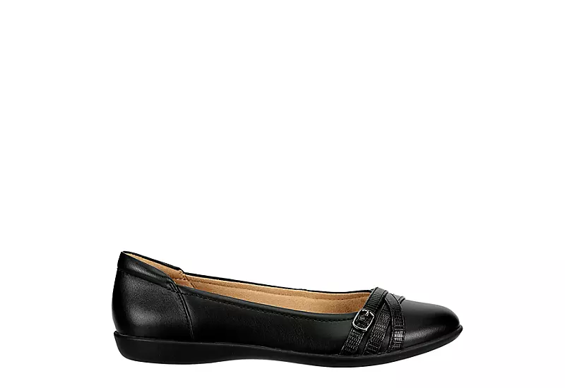 Lauren Blakwell Womens Leonora Flat - Black 2 Lauren Blakwell Womens Leonora Flat - Black - Image 2