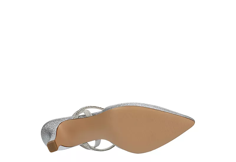 Lauren Blakwell Womens Bea Pump - Silver 7 Lauren Blakwell Womens Bea Pump - Silver - Image 7