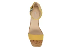Xappeal Womens Amora Wedge Sandal - Yellow 12 Xappeal Womens Amora Wedge Sandal - Yellow -Best Shoes Specialty Store US 01 105215 05