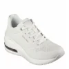Skechers Womens Million Air Elevated Air Sneaker - White