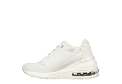 Skechers Womens Million Air Elevated Air Sneaker - White -Best Shoes Specialty Store US 01 105684 02