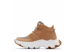 Sorel Womens Kinetic Breakthru Caribou High Top Sneaker - Tan -Best Shoes Specialty Store US 01 105783 02