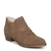 Lifestride Womens Aurora Bootie - Cognac