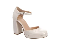 Madden Girl Womens Unaa Pump - Bone