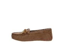 Minnetonka Womens Marj Moc Slipper - Chocolate -Best Shoes Specialty Store US 01 106043 03