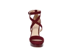 Limelight Womens Lainey Platform Sandal - Wine -Best Shoes Specialty Store US 01 106134 02