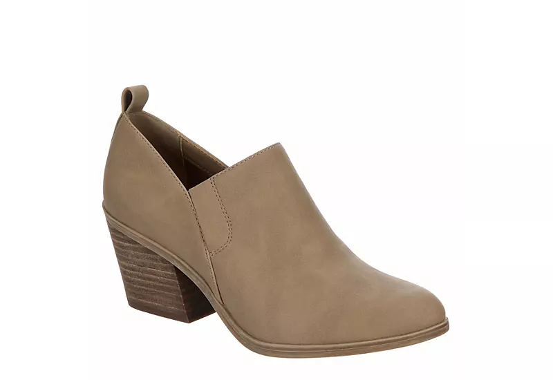 Xappeal Womens Natalie Bootie - Taupe 1 Xappeal Womens Natalie Bootie - Taupe