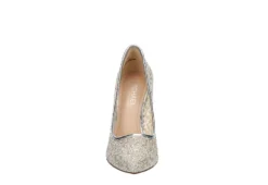 Michael By Michael Shannon Womens Rochelle Pump - Silver -Best Shoes Specialty Store US 01 106144 02