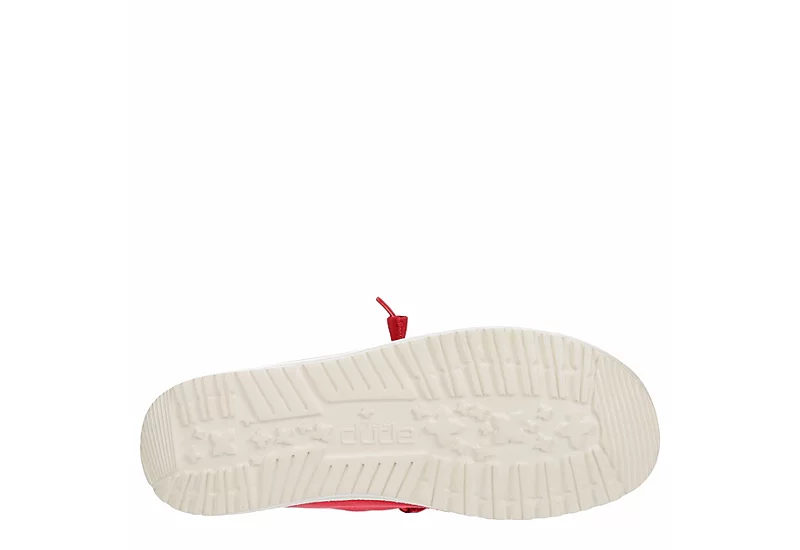 Heydude Womens Wendy Slip On Sneaker - Red 7 Heydude Womens Wendy Slip On Sneaker - Red - Image 7