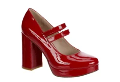 Limelight Womens Lola Pump - Red