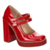 Steve Madden Womens Twice Pump - Red