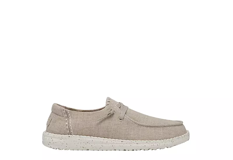 Heydude Womens Wendy Slip On Sneaker - Taupe 2 Heydude Womens Wendy Slip On Sneaker - Taupe - Image 2