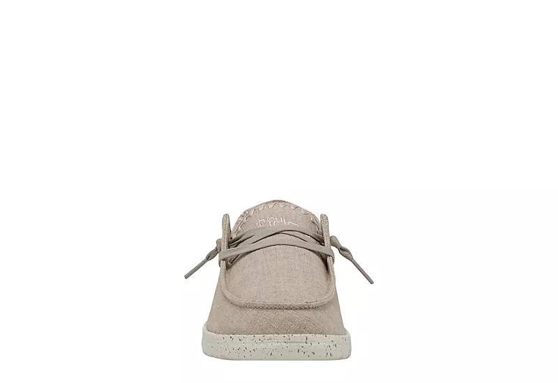 Heydude Womens Wendy Slip On Sneaker - Taupe 3 Heydude Womens Wendy Slip On Sneaker - Taupe - Image 3