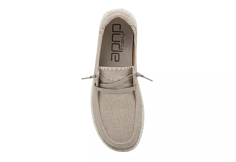 Heydude Womens Wendy Slip On Sneaker - Taupe 5 Heydude Womens Wendy Slip On Sneaker - Taupe - Image 5
