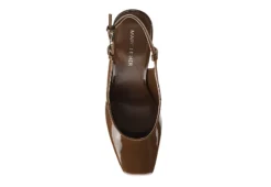 Marc Fisher Womens Valana Pump - Dark Tan 10 Marc Fisher Womens Valana Pump - Dark Tan -Best Shoes Specialty Store US 01 106394 03