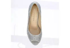 Adrienne Vittadini Womens Gervin Pump - Silver -Best Shoes Specialty Store US 01 106399 05