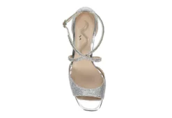 N By Nina Womens Dorean Sandal - Silver -Best Shoes Specialty Store US 01 106402 05