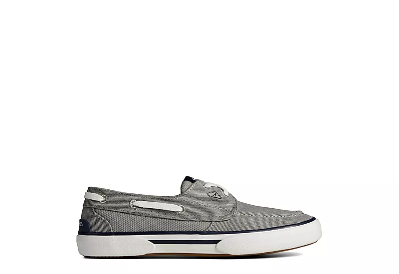 Sperry Womens Pier Wave Boat Slip On Sneaker - Grey 2 Sperry Womens Pier Wave Boat Slip On Sneaker - Grey - Image 2
