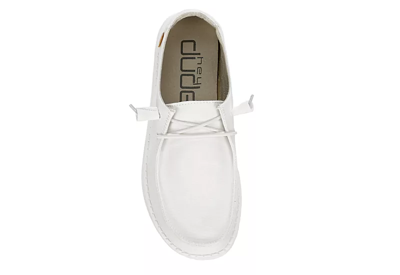 Heydude Womens Wendy Slip On Sneaker - White 6 Heydude Womens Wendy Slip On Sneaker - White - Image 6