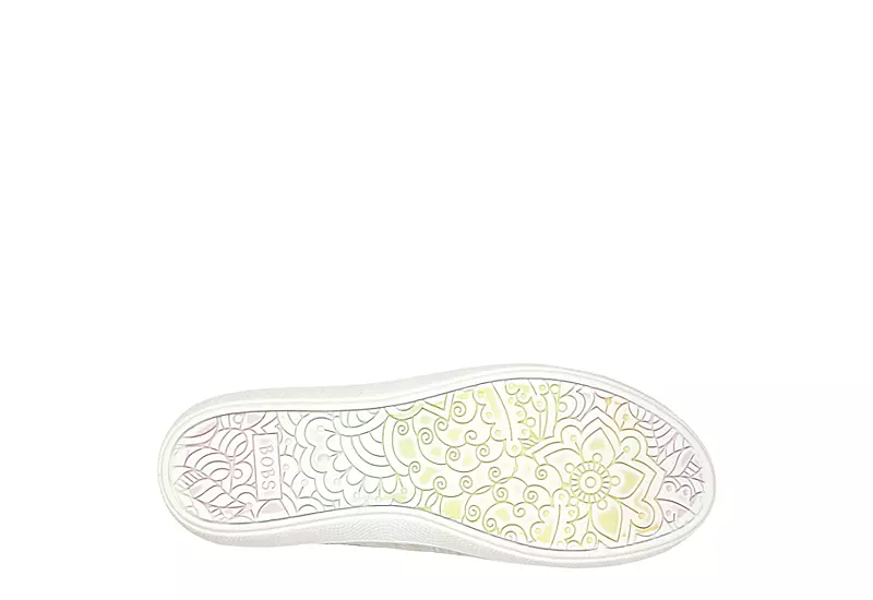 Skechers Womens B Cute Blurred Linez Slip On Sneaker - Grey 5 Skechers Womens B Cute Blurred Linez Slip On Sneaker - Grey - Image 5