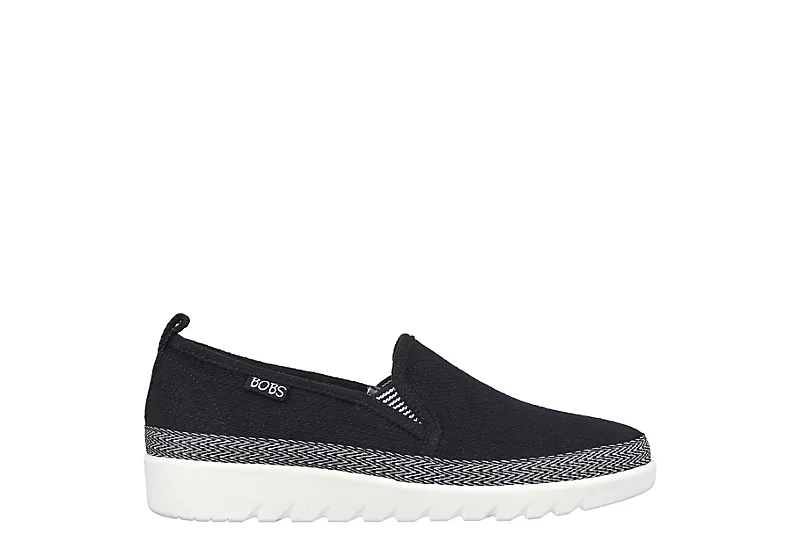 Skechers Womens Flexpadrille Hi Pleasant Harmony Slip On Sneaker - Black 2 Skechers Womens Flexpadrille Hi Pleasant Harmony Slip On Sneaker - Black - Image 2