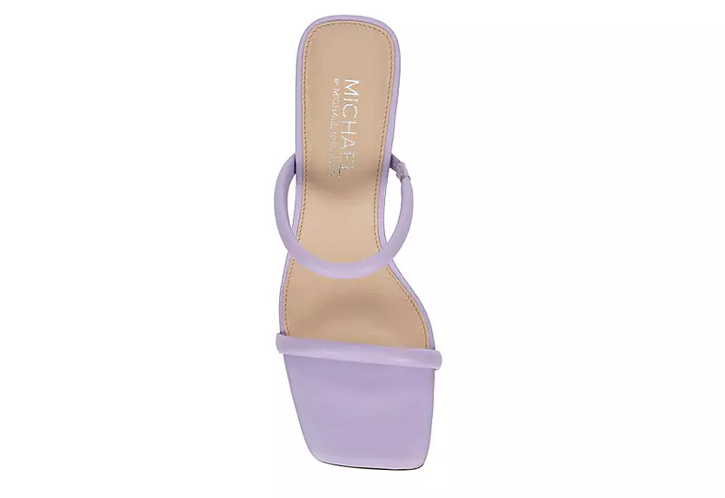 Michael By Michael Shannon Womens Dionne Slide Sandal - Lilac 6 Michael By Michael Shannon Womens Dionne Slide Sandal - Lilac - Image 6