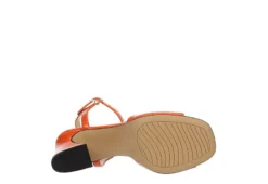 Michael By Michael Shannon Womens Seren Sandal - Orange -Best Shoes Specialty Store US 01 107012 06