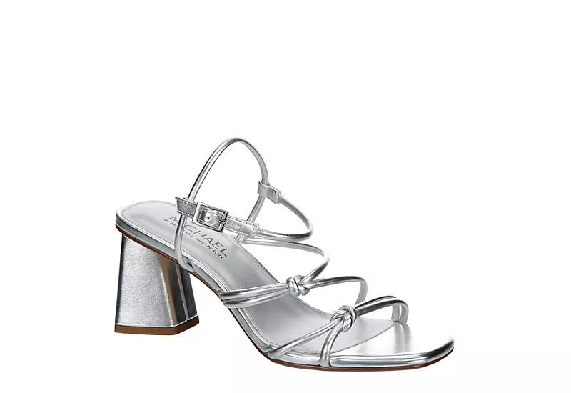 Michael By Michael Shannon Womens Tristan Sandal - Silver 1 Michael By Michael Shannon Womens Tristan Sandal - Silver