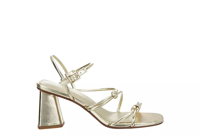 Michael By Michael Shannon Womens Tristan Sandal - Gold 2 Michael By Michael Shannon Womens Tristan Sandal - Gold - Image 2