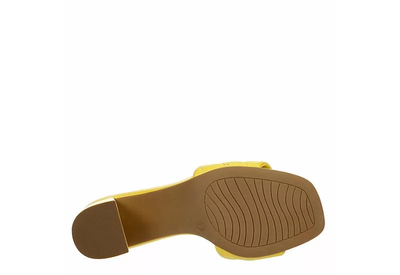 Michael By Michael Shannon Womens Riya Slide Sandal - Yellow 7 Michael By Michael Shannon Womens Riya Slide Sandal - Yellow - Image 7