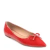 Journee Collection Womens Devalyn Flat - Red
