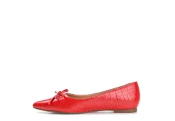Journee Collection Womens Devalyn Flat - Red 10 Journee Collection Womens Devalyn Flat - Red -Best Shoes Specialty Store US 01 107047 03