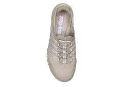 Skechers Womens Slip-ins Breathe Easy Roll With Me Sneaker - Taupe -Best Shoes Specialty Store US 01 107403 03