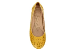 Mootsies Tootsies Womens Belva Flat - Yellow 12 Mootsies Tootsies Womens Belva Flat - Yellow -Best Shoes Specialty Store US 01 107414 05