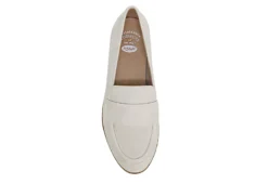 Dr. Scholl's Womens Rate Moc Loafer - Off White -Best Shoes Specialty Store US 01 107482 05
