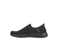 Skechers Womens Slip-ins On-the-go Flex Clever Sneaker - Black -Best Shoes Specialty Store US 01 107725 02