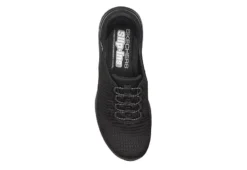 Skechers Womens Slip-ins On-the-go Flex Clever Sneaker - Black -Best Shoes Specialty Store US 01 107725 03