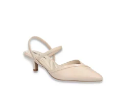 Easy Street Womens Unna Pump - Nude