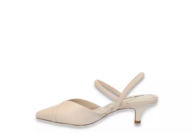 Easy Street Womens Unna Pump - Nude 4 Easy Street Womens Unna Pump - Nude - Image 4