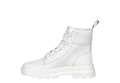 Dr. Martens Dr.martens Womens Combs Nylon Combat Boot - White -Best Shoes Specialty Store US 01 122050 03
