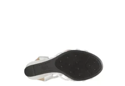 Lifestride Womens Yaya Wedge Sandal - Silver -Best Shoes Specialty Store US 01 200113 06