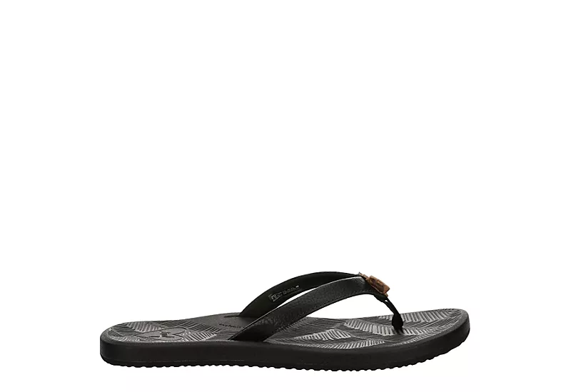 Reef Womens Zen Love Ii Flip Flop Sandal - Black 2 Reef Womens Zen Love Ii Flip Flop Sandal - Black - Image 2